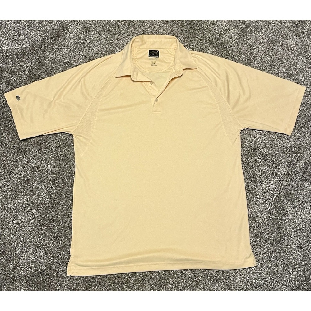Greg Norman‎ ML75 Polo Play Dry UPF 50 Yellow L